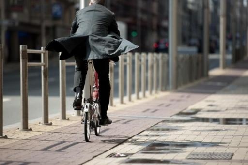 The Flemish travel by bicycle five times more a day than people from Wallonia