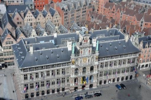 City Hall of Antwerp to celebrate its 450th anniversary in 2015, on the eve of a major renovation