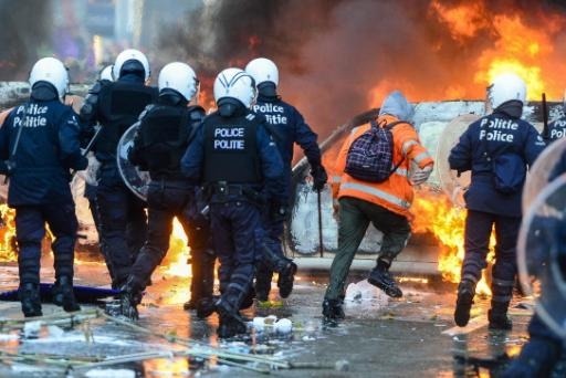 National Demonstration – Brussels Police write an open letter to Mayor Yvan Mayeur