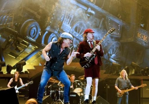 AC/DC in concert in Belgium on the 6th of July