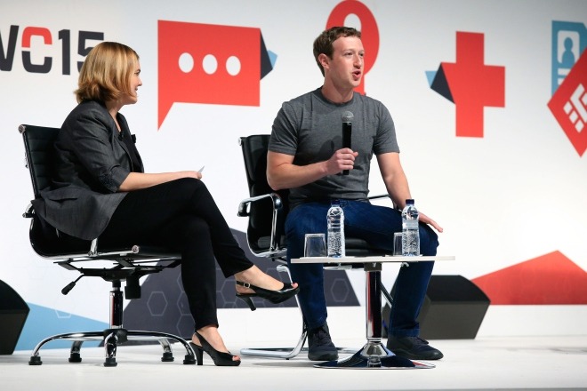 Zuckerberg argues for free mobile internet at MWC