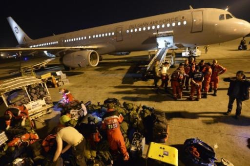 Nepal earthquake: The B-Fast plane evacuates 46 Belgians from Katmandu