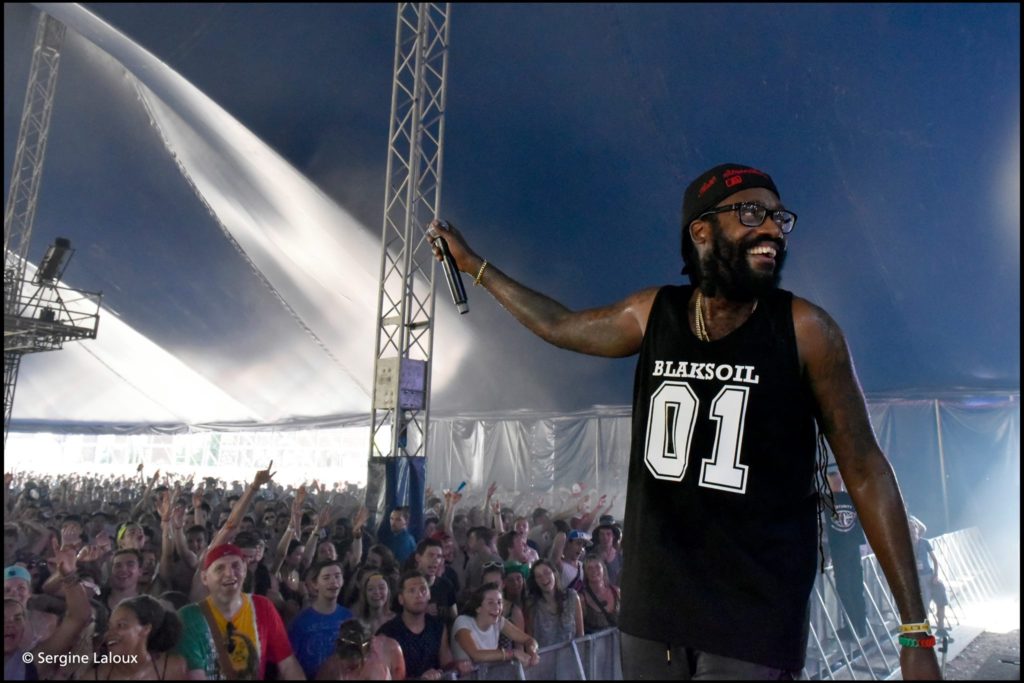 Friday 03/07/2015: The hottest day and the hottest act at Couleur Café this year, Mr Tarrus Riley!