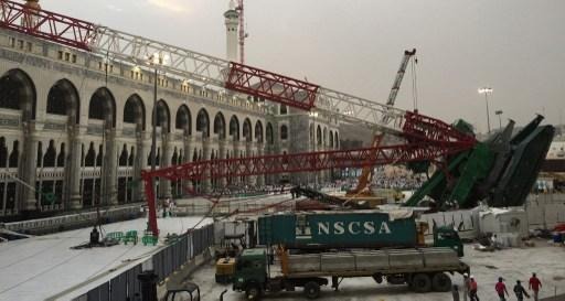 Mecca Great Mosque crane collapse - one Belgian dead