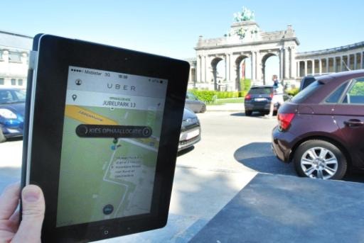 Uber offers cars with professional chauffeurs in Brussels