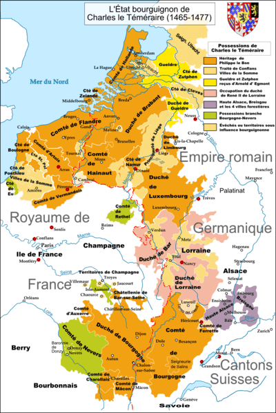 When Belgium was called Burgundy