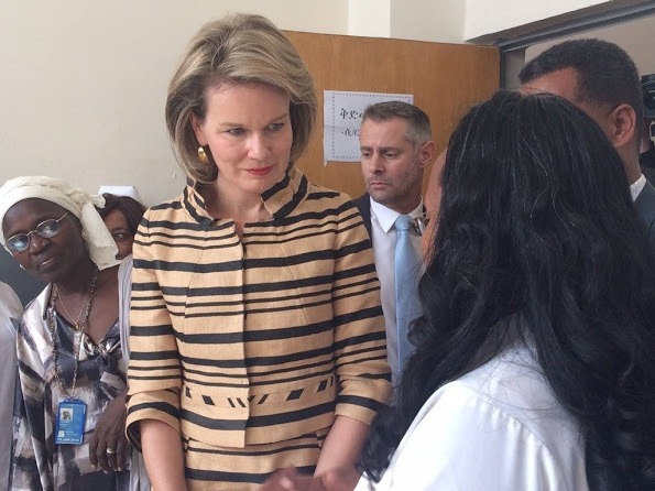 The Queen of Belgium, Her Majesty Mathilde visited Ethiopia