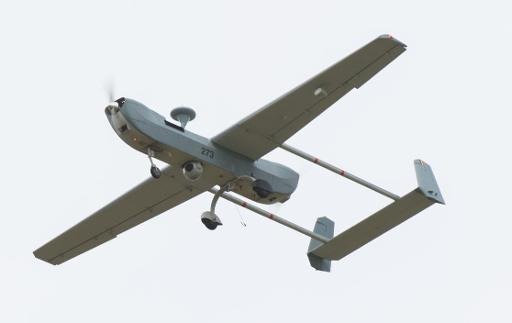 The Defence department is surveying the Antwerp port with its B-Hunter drones