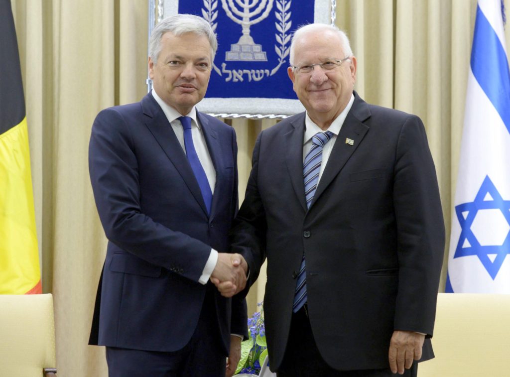 Belgian Foreign Minister Didier Reynders: “We are keen to build good relations between the EU and Israel”