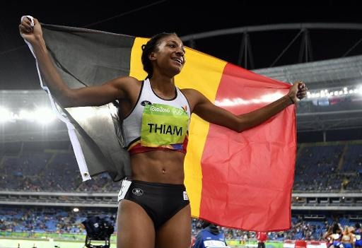 Olympic Games 2016 – Thiam flies the flag for Belgium during closing ceremony
