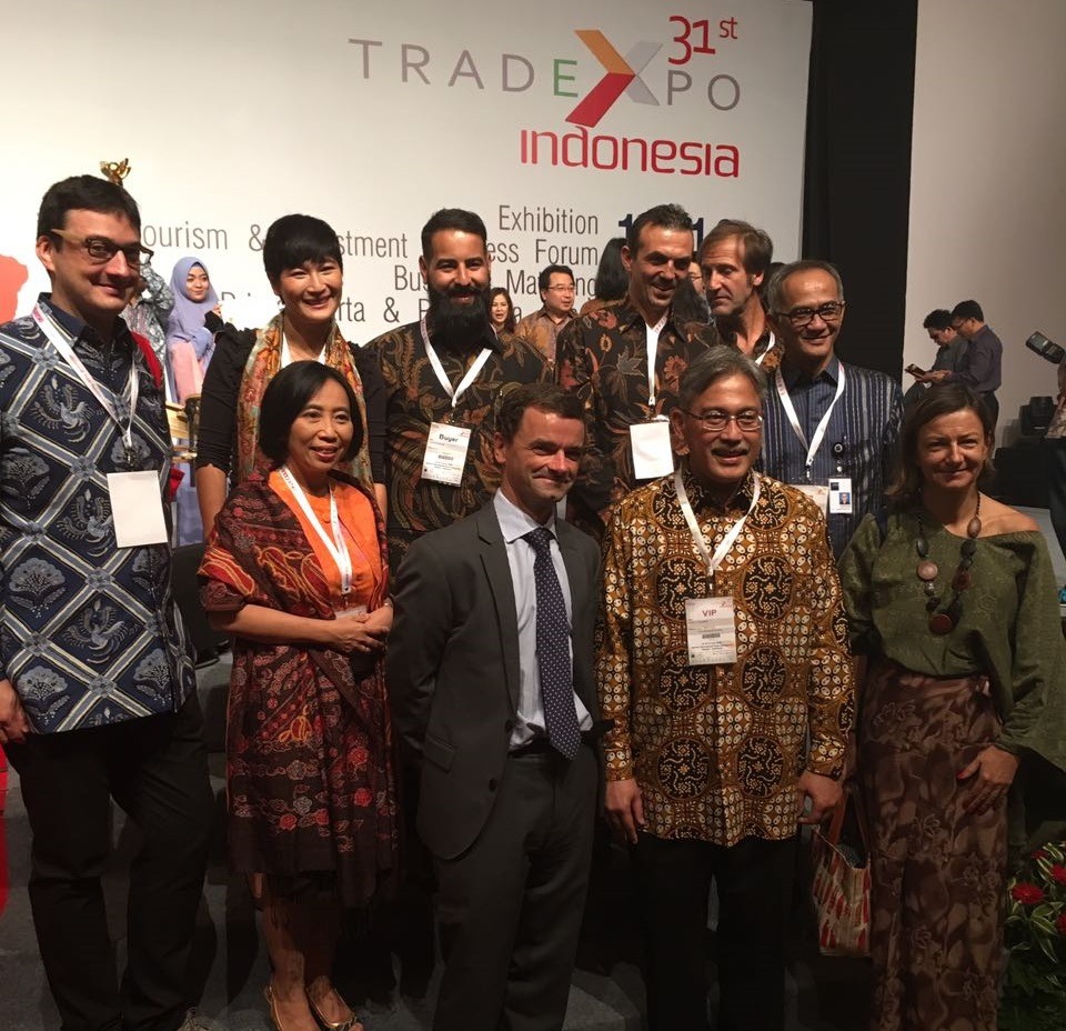 31 Belgian entrepreneurs participated in the Trade Expo Indonesia 2016