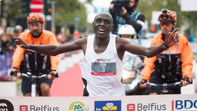 Brussels Marathon: Kenyan Eric Kering wins in 2:16:50