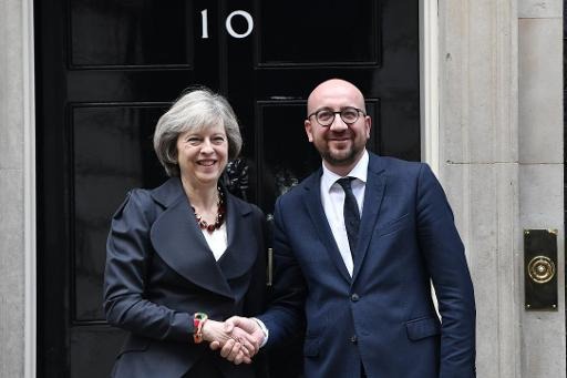 Brexit – Charles Michel meets British Prime Minister Theresa May in London