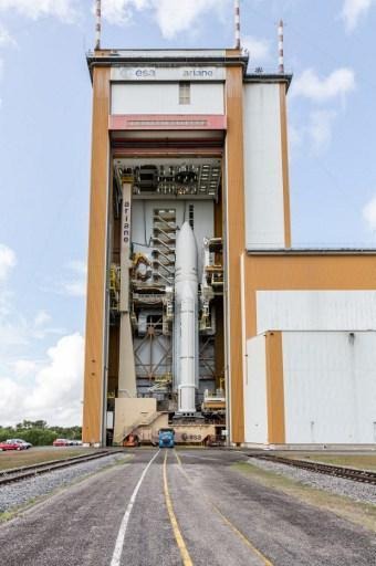 Ariane 5 takes flight carrying four Galileo satellites