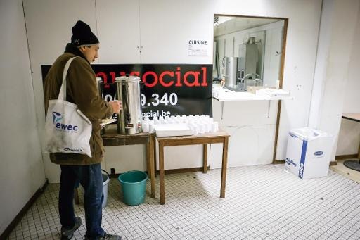 A winter program to help the homeless launched in Brussels on Monday