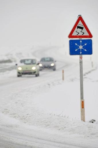 Weather warning – vigilance on Wallonia roads