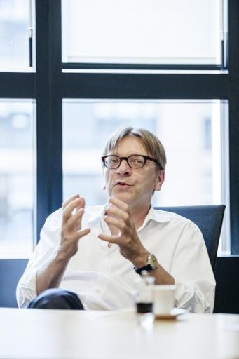 Guy Verhofstadt launches bid to head European Parliament
