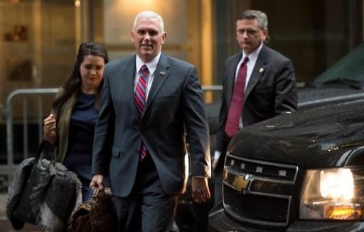 Traffic will be disrupted during Mike Pence’s visit to Brussels on Monday