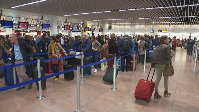 Long queues at Brussels Airport as new milestone is being set