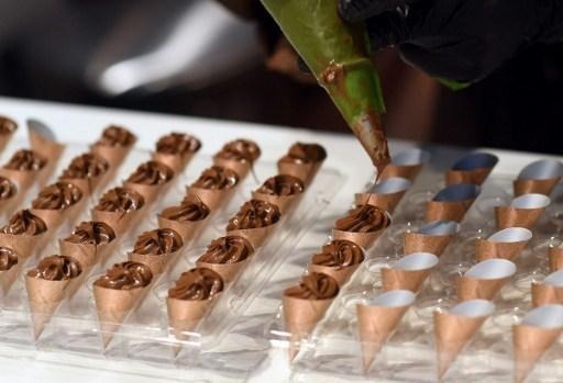 In 2016, Belgium exported 250,000 tons of chocolate