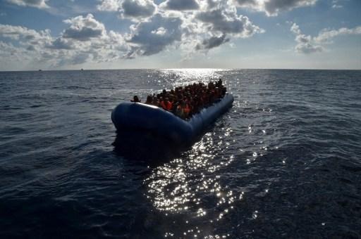 The bodies of seven immigrants are fished out of the Mediterranean