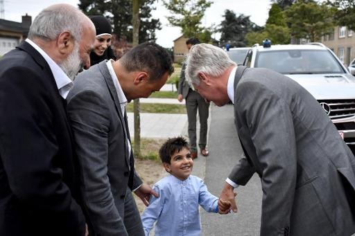King Philippe breaks fast with Ghent family
