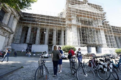 New stage for the renovation of the facades of the Palais de Justice in Brussels