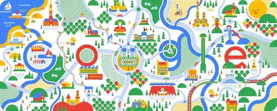 National Day - Google puts on its very best Belgian finery for July 21st