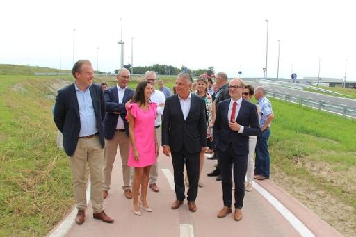 The new A11 motorway officially opened
