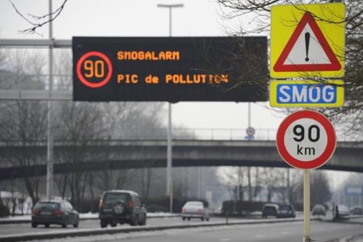 Highly polluting vehicles banned from Brussels from 2018