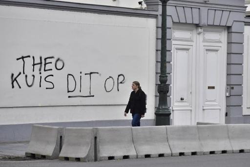 Graffiti on PM’s residence to denounce Theo Francken’s “clean-up”