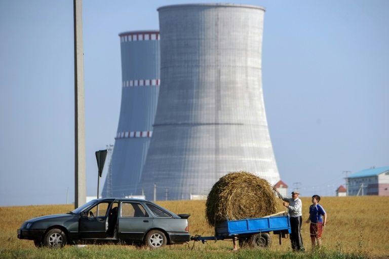 Belarus constructs its first nuclear power station near its border with the EU