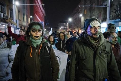 Protests at Bulgaria’s EU presidency inauguration