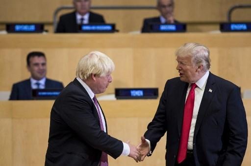 Boris Johnson asks the United Kingdom to welcome Trump