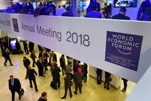 High-level networking for Charles Michel in Davos