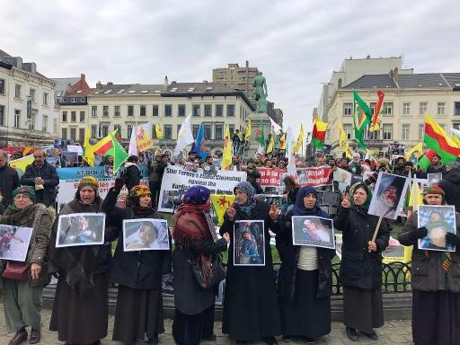 Brussels: A week of Kurdish actions against violence in Afrin