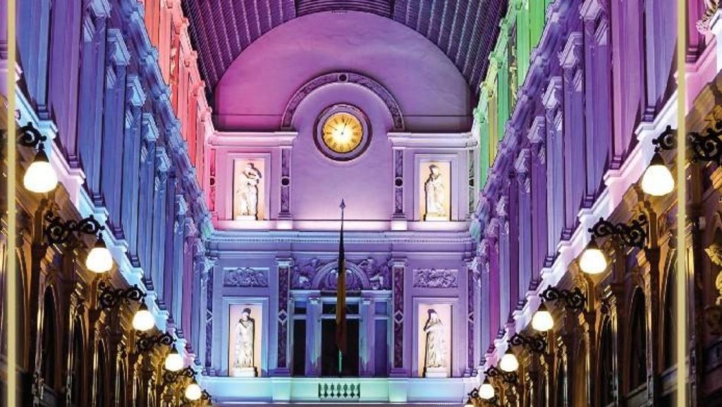 The Galeries Saint-Hubert unveil new light show