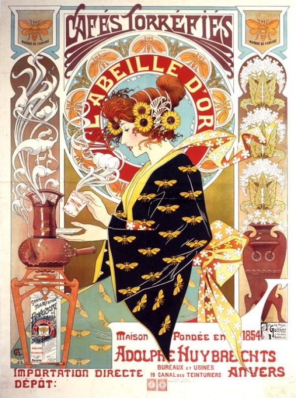 Beautiful Belle Epoque posters on show in Brussels City Museum