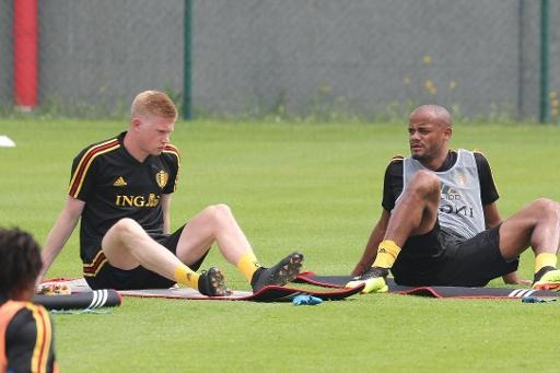 Kompany is back training with the Red Devils