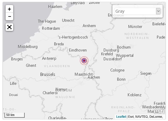 Earthquake measuring 3.4 hits Limburg province, no damage reported
