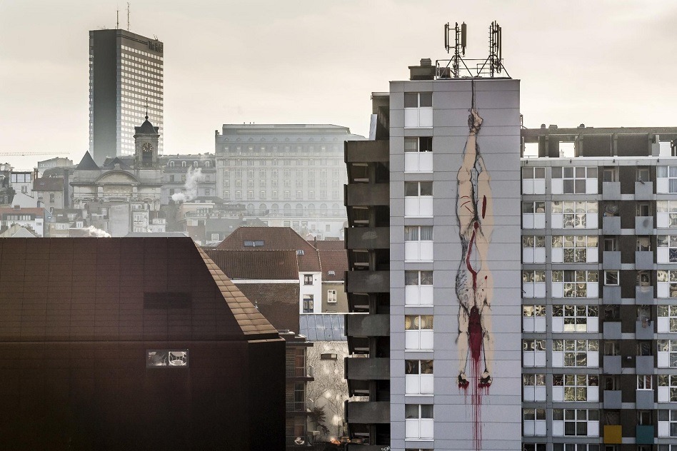 Brussels’ absurd relation to street art
