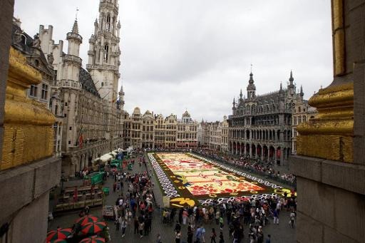 Brussels Flower Carpet to take on new colours due to drought