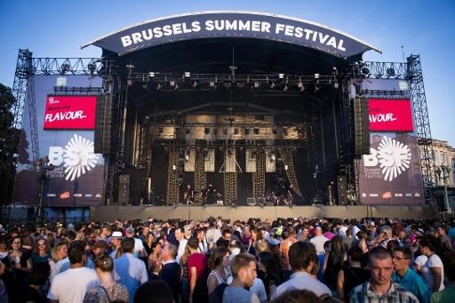 City centre rocks to the Brussels Summer Festival vibes from Tuesday evening