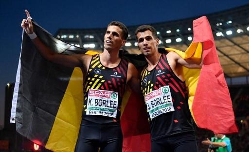 European Athletics Championships - Belgian Tornados in the final with the three Borlée brothers and Jonathan Sacoor