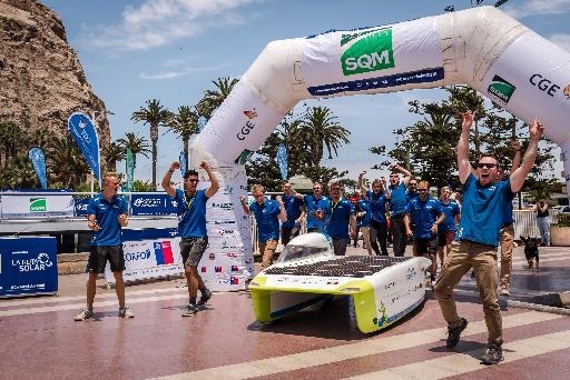 Belgian students win solar energy car race in Chile