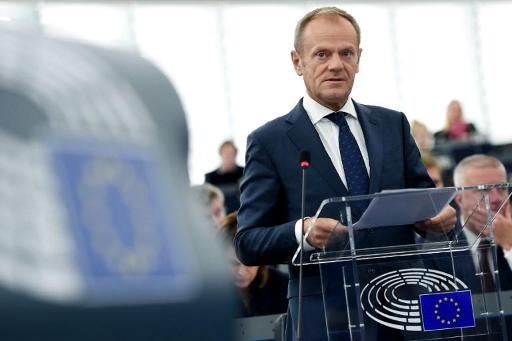 Tusk criticises Trump and warns against "brown" nationalism in Europe