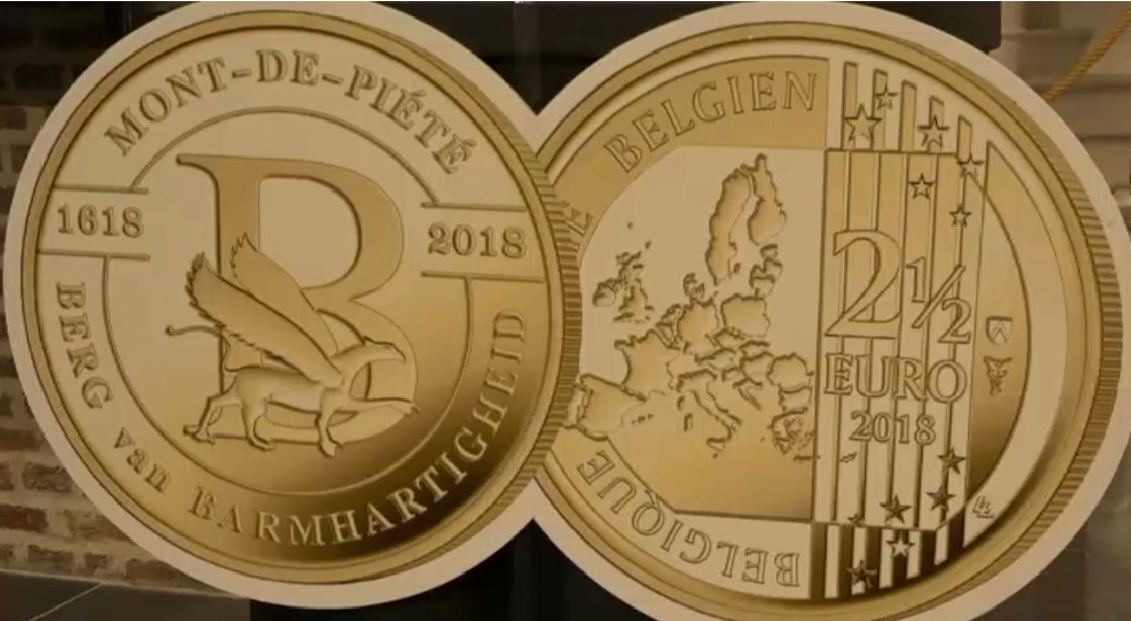 Brussels presents 2.5-euro coin