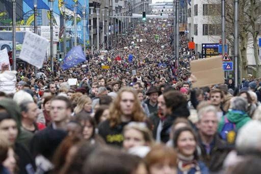 65,000 people take part in Brussels’ Climate March