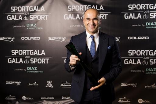 2018 Sports Gala – Roberto Martinez elected Coach of the year: “the whole team deserves this trophy”