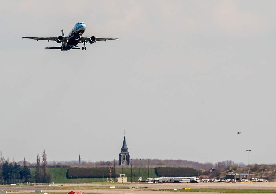 More than a million planes in Belgian skies in 2018